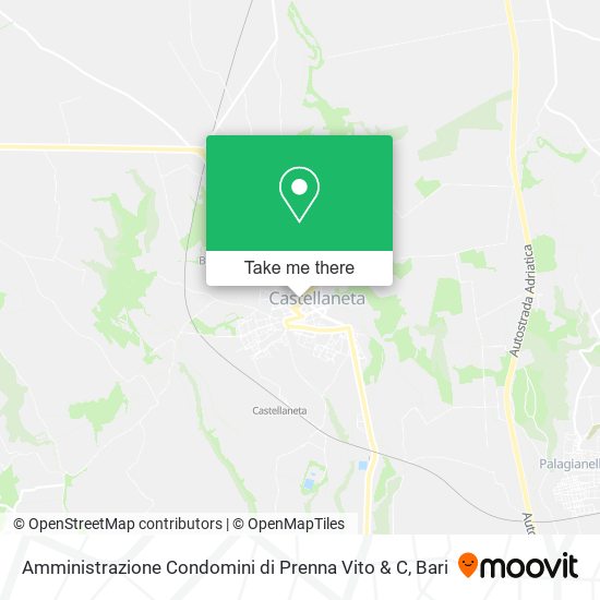 Amministrazione Condomini di Prenna Vito & C map