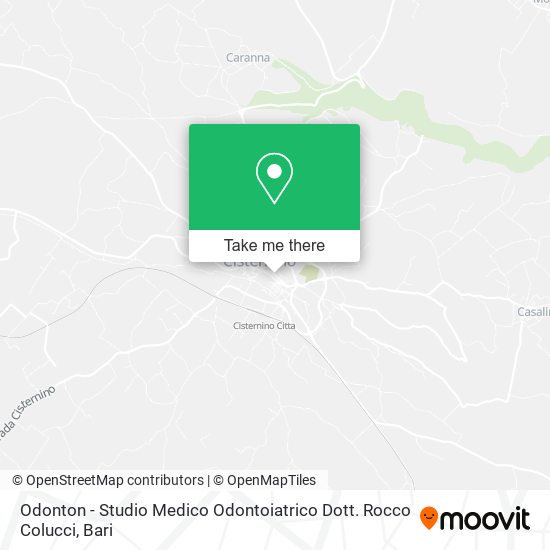 Odonton - Studio Medico Odontoiatrico Dott. Rocco Colucci map