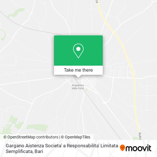 Gargano Aistenza Societa' a Responsabilita' Limitata Semplificata map