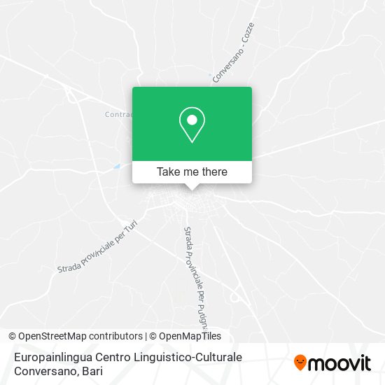 Europainlingua Centro Linguistico-Culturale Conversano map