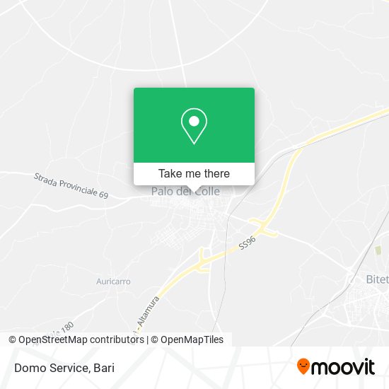 Domo Service map