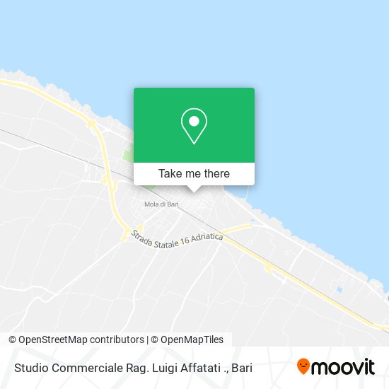 Studio Commerciale Rag. Luigi Affatati . map