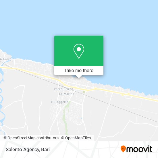 Salento Agency map