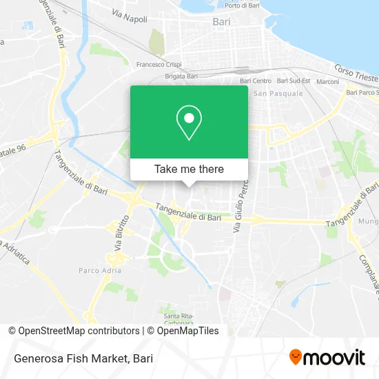 Generosa Fish Market map