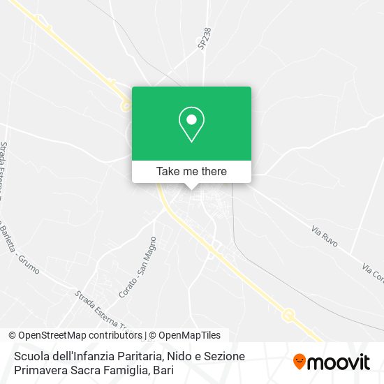 Scuola dell'Infanzia Paritaria, Nido e Sezione Primavera Sacra Famiglia map