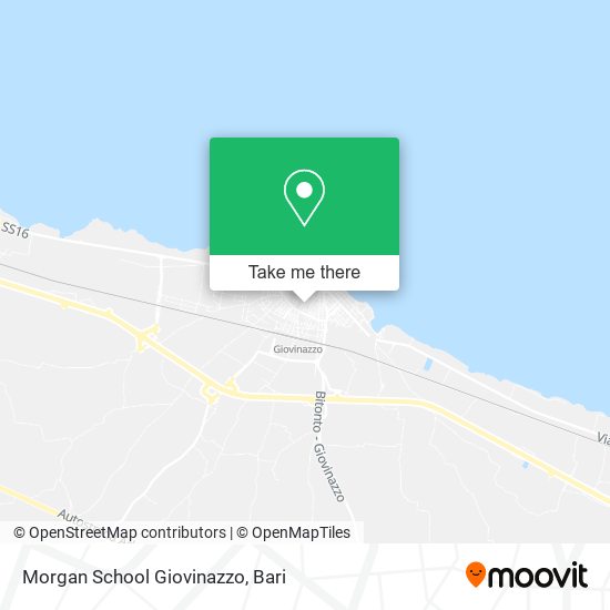 Morgan School Giovinazzo map