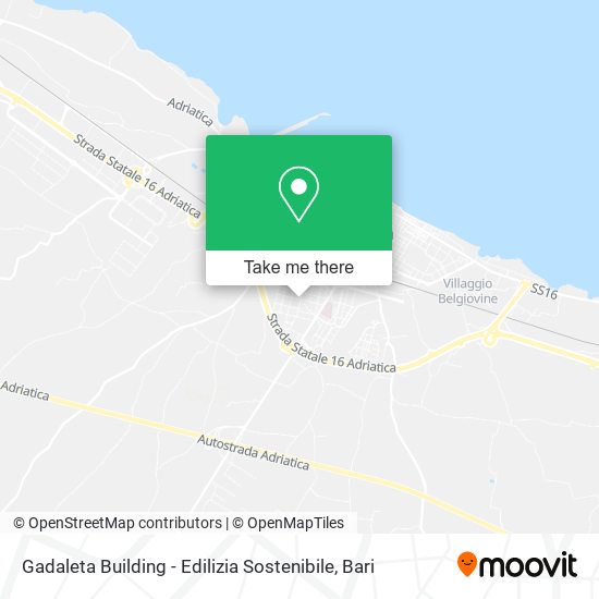 Gadaleta Building - Edilizia Sostenibile map