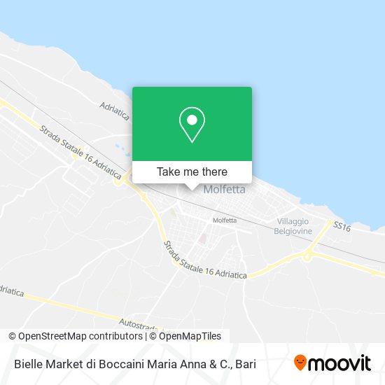 Bielle Market di Boccaini Maria Anna & C. map