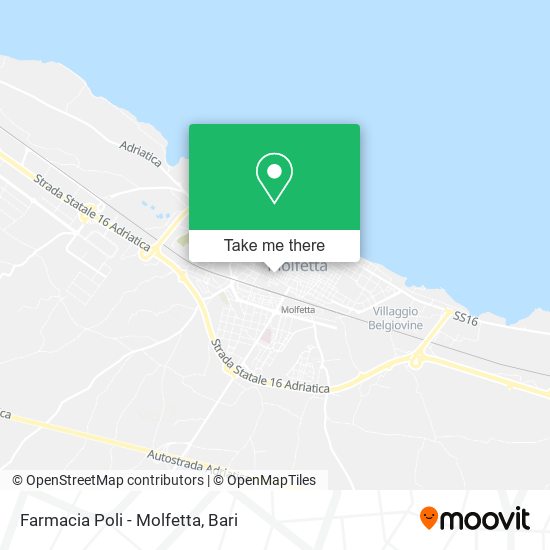 Farmacia Poli - Molfetta map