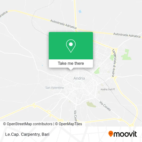 Le.Cap. Carpentry map