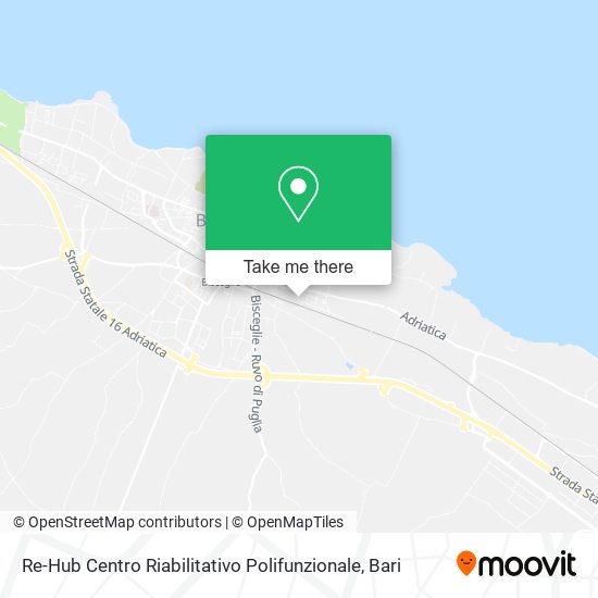 Re-Hub Centro Riabilitativo Polifunzionale map