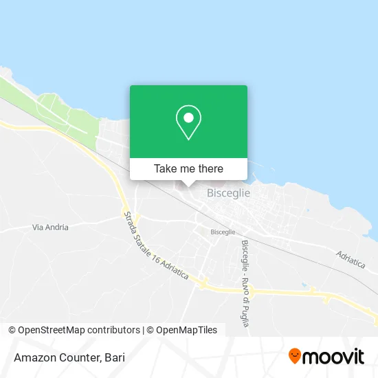 Amazon Counter map