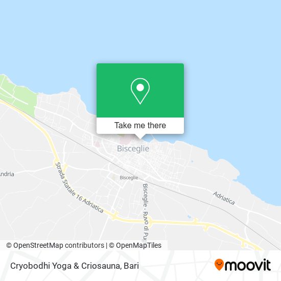 Cryobodhi Yoga & Criosauna map