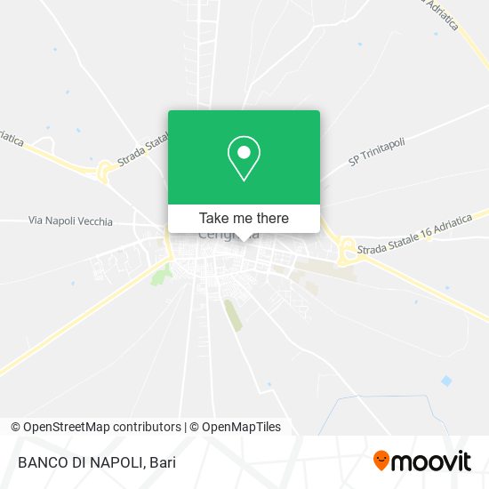 BANCO DI NAPOLI map