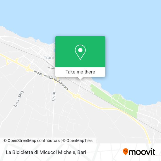 La Bicicletta di Micucci Michele map
