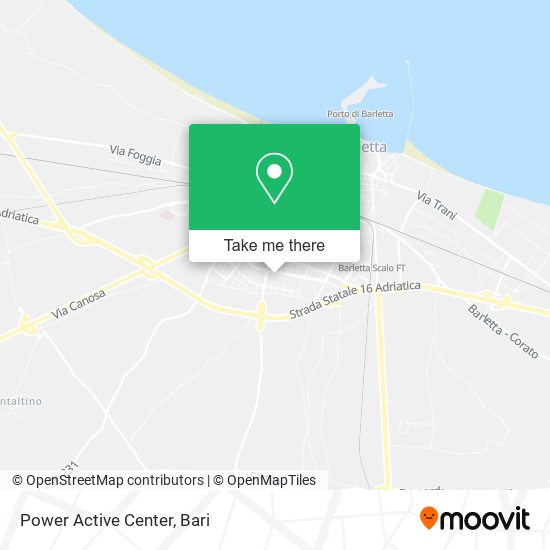 Power Active Center map