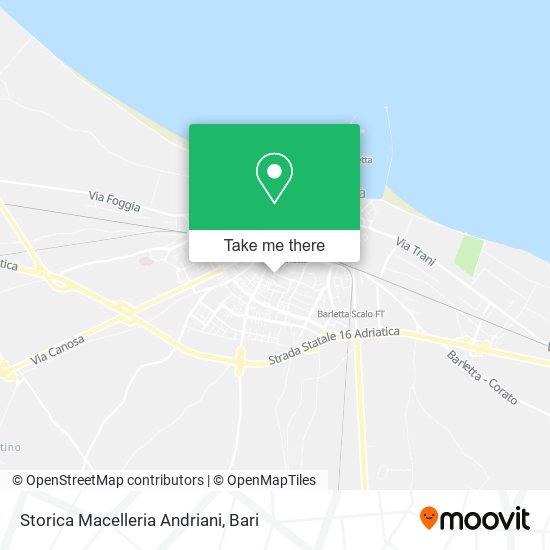Storica Macelleria Andriani map