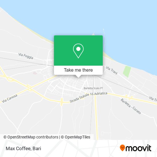 Max Coffee map