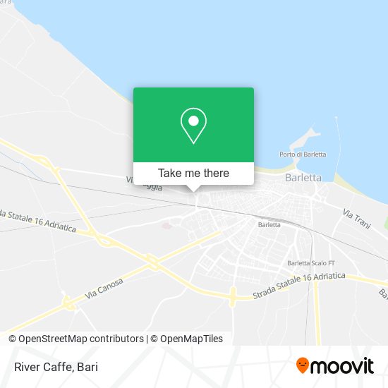 River Caffe map