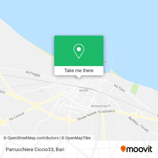 Parrucchiere Ciccio33 map