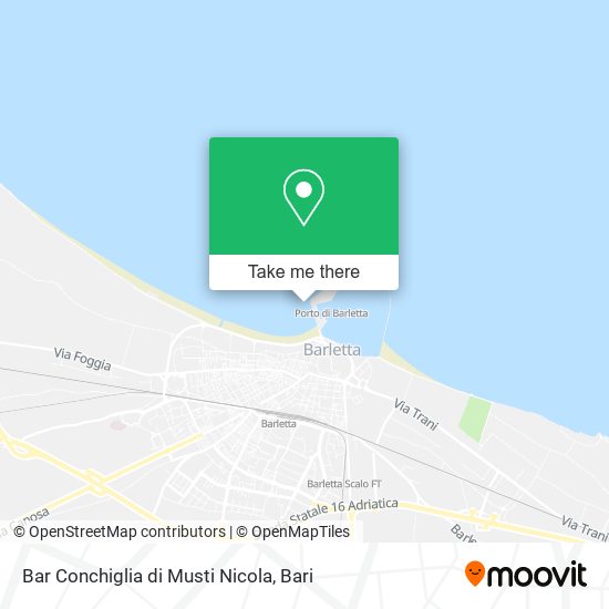 Bar Conchiglia di Musti Nicola map