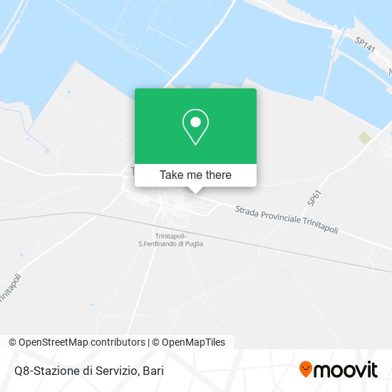 Q8-Stazione di Servizio map