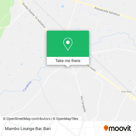 Mambo Lounge Bar map