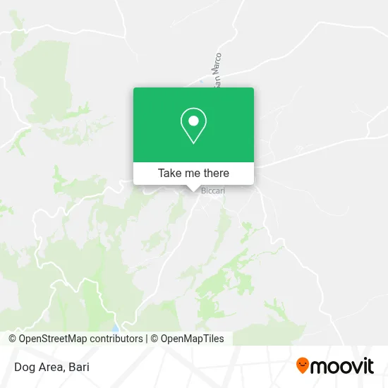 Dog Area map