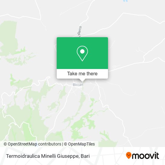 Termoidraulica Minelli Giuseppe map