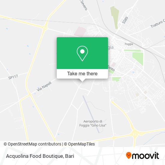 Acquolina Food Boutique map