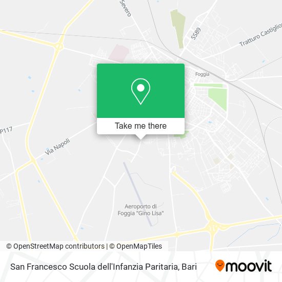 San Francesco Scuola dell'Infanzia Paritaria map