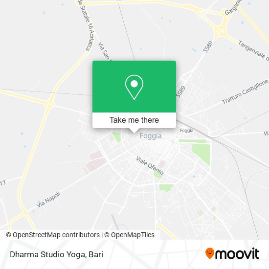 Dharma Studio Yoga map