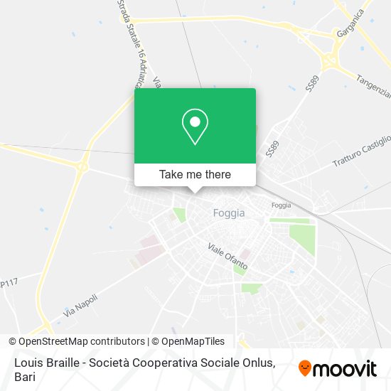 Louis Braille - Società Cooperativa Sociale Onlus map