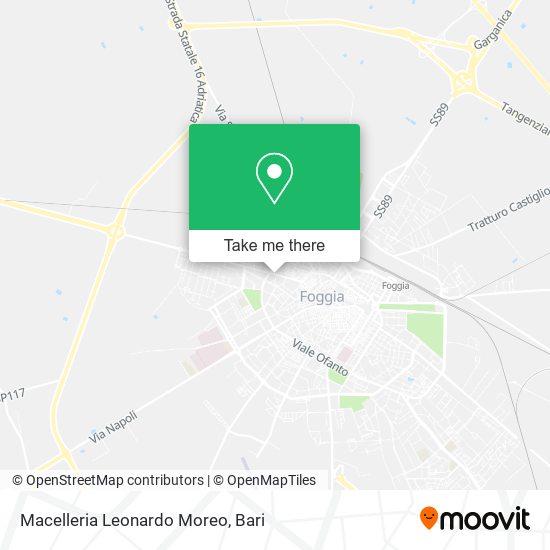 Macelleria Leonardo Moreo map