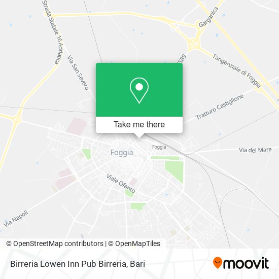 Birreria Lowen Inn Pub Birreria map