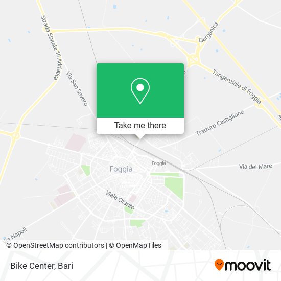 Bike Center map