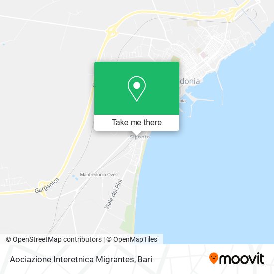 Aociazione Interetnica Migrantes map