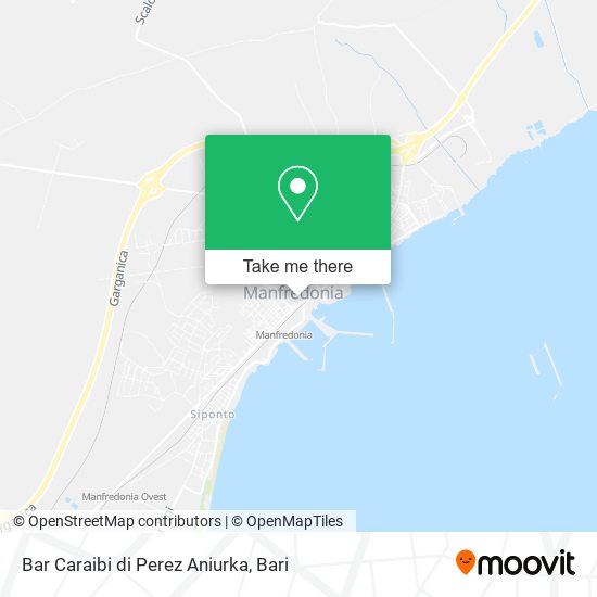 Bar Caraibi di Perez Aniurka map