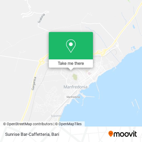 Sunrise Bar-Caffetteria map
