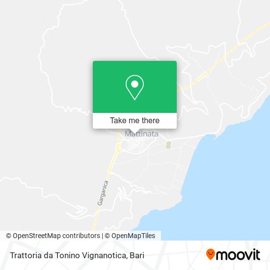 Trattoria da Tonino Vignanotica map