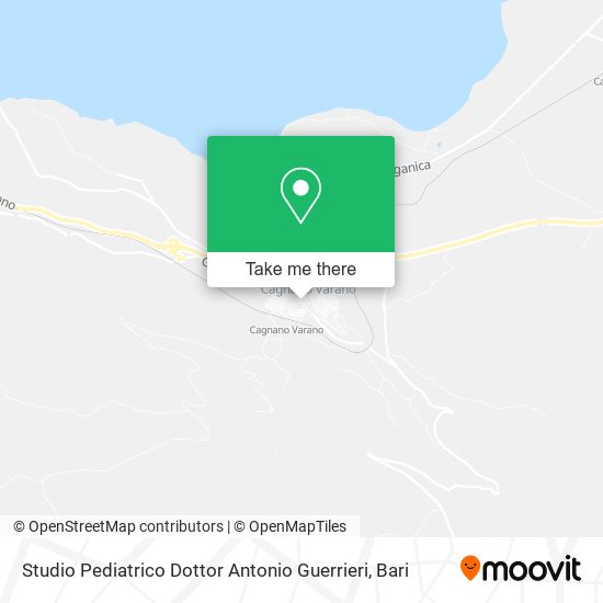 Studio Pediatrico Dottor Antonio Guerrieri map