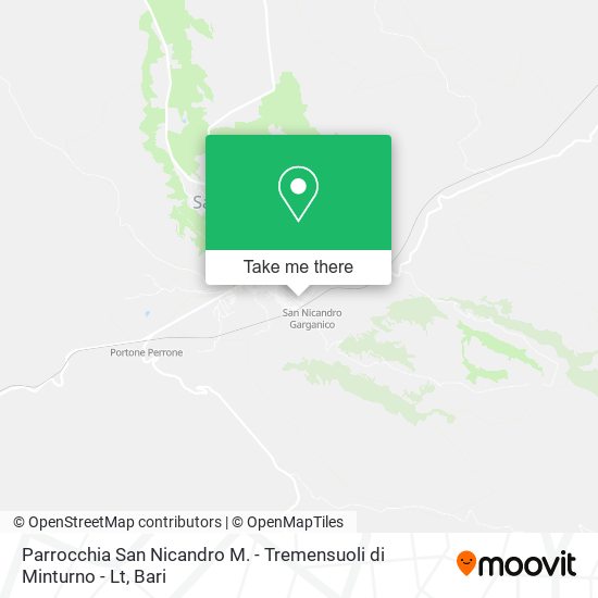 Parrocchia San Nicandro M. - Tremensuoli di Minturno - Lt map