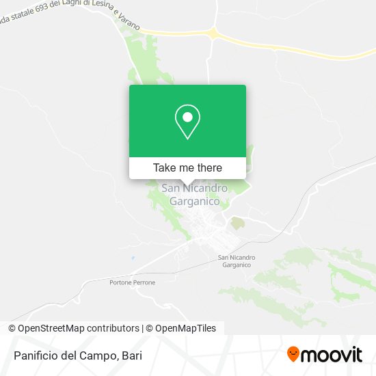 Panificio del Campo map