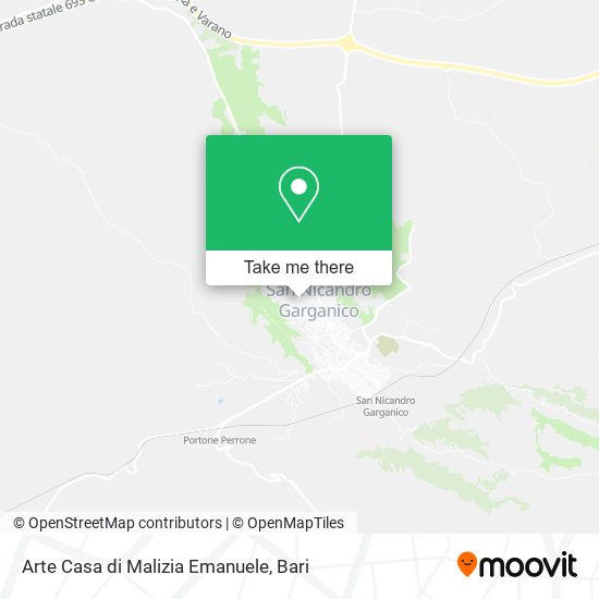 Arte Casa di Malizia Emanuele map