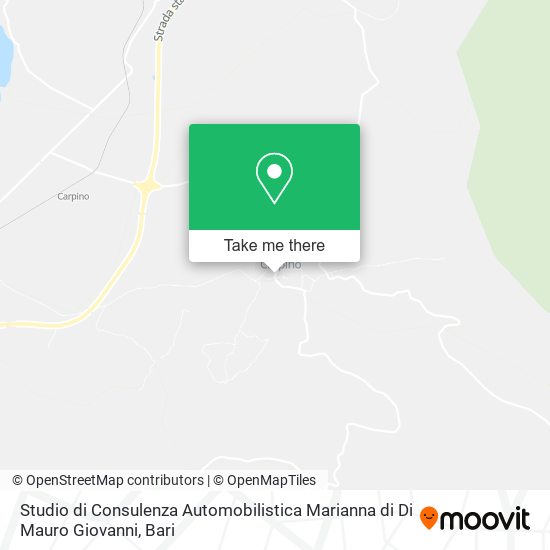 Studio di Consulenza Automobilistica Marianna di Di Mauro Giovanni map