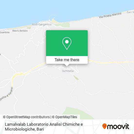Lamalvalab Laboratorio Analisi Chimiche e Microbiologiche map