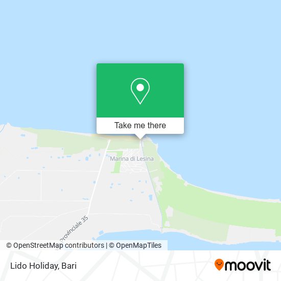 Lido Holiday map