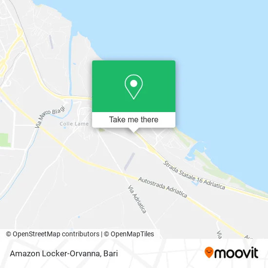 Amazon Locker-Orvanna map