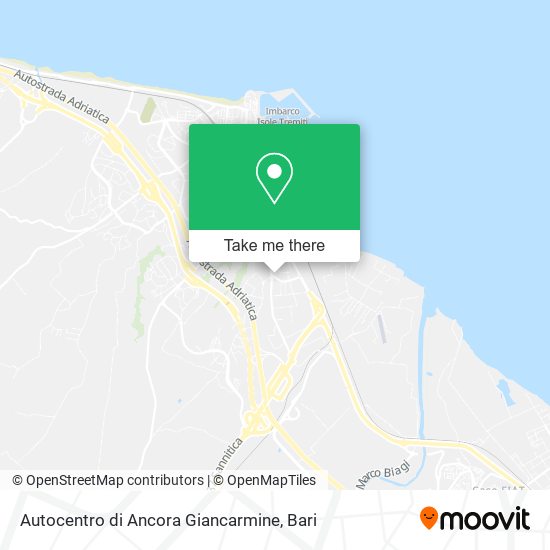 Autocentro di Ancora Giancarmine map