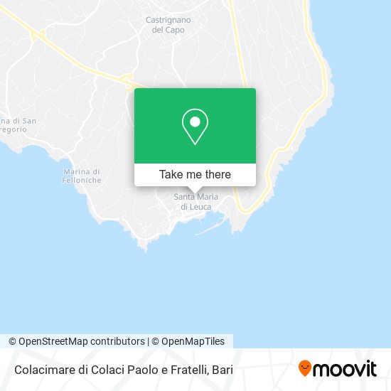 Colacimare di Colaci Paolo e Fratelli map